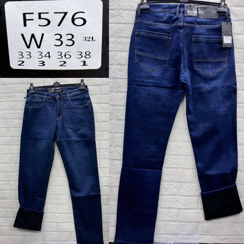 Spodnie jeansy meskie Roz 33-38, 1 Kolor Paczka 8 szt